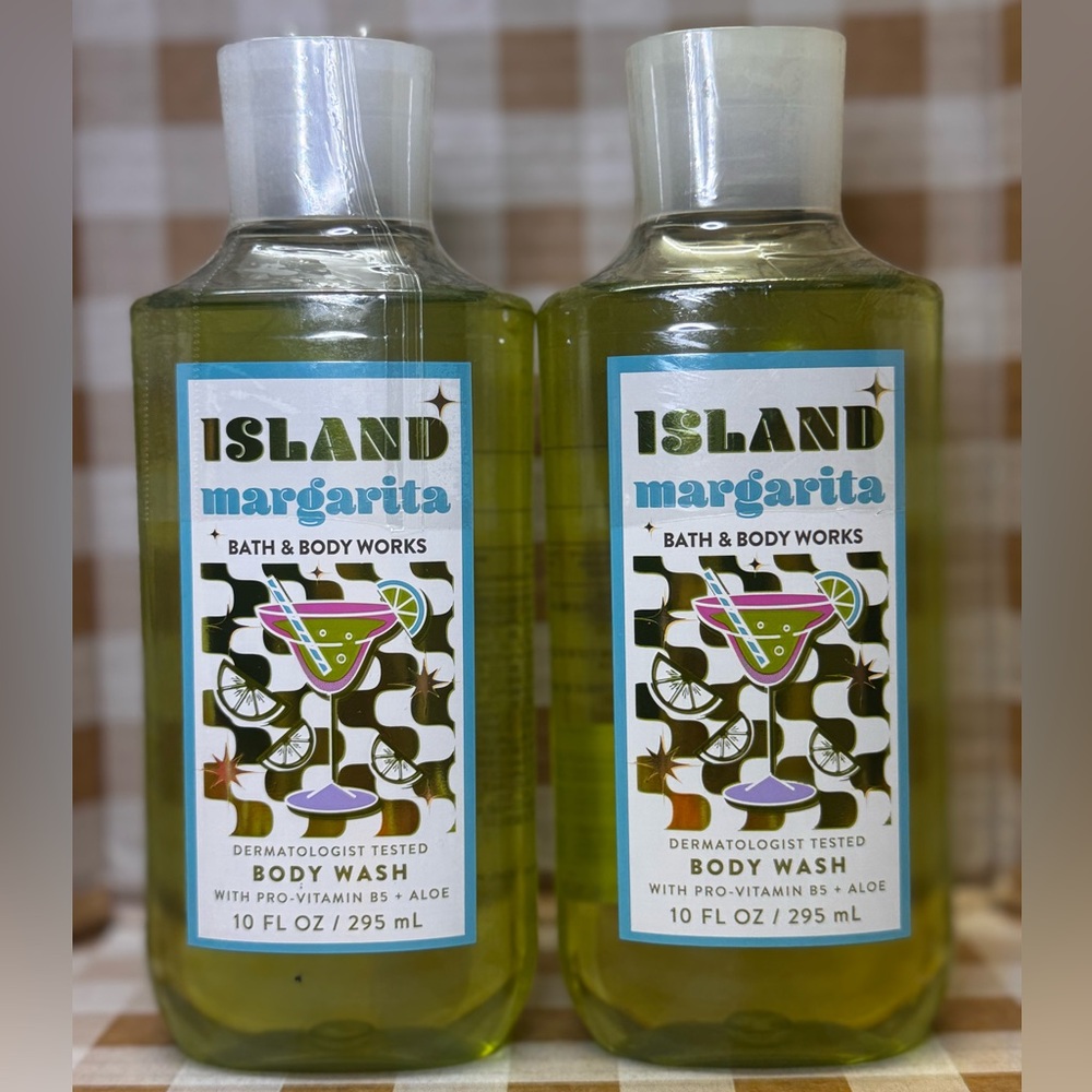NEW B&BW (2) Island Margarita Body Wash , 10 fl oz each